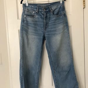 American Eagle Cropped Flare Jeans